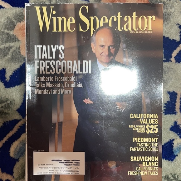 Wine Spectator Lot Of Three Oversized Magazines April/ May/ September 2021 - Picture 2 of 7